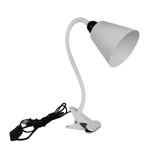 e27软臂护眼夹灯悬臂杆带遥控灯芯口调光工作书房多功能照亮led灯