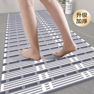 浴室防滑垫淋浴房洗澡间防摔地垫A洗手间厕所隔水防水镂空垫子排