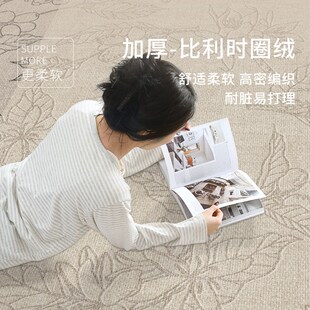 地毯客厅复古防l水免打理沙发茶几毯2024新款 法式 轻奢高级卧室地