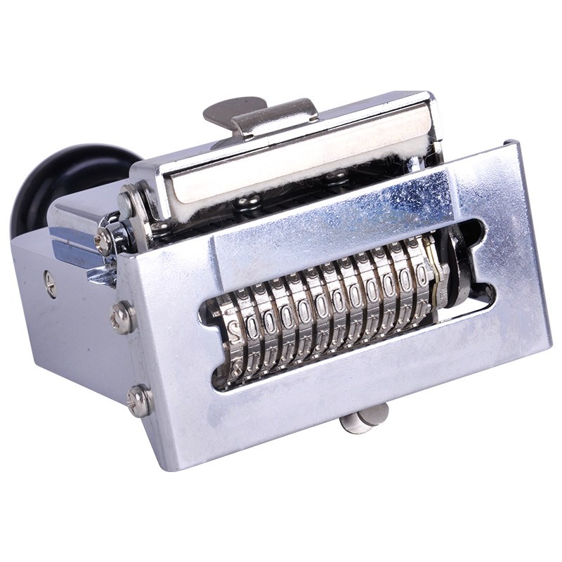 得优位数号码机打码器标码机自动数字编号跳号机号码机页码机