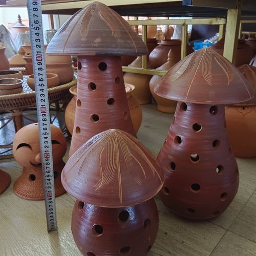 蘑菇灯一组三个庭院景观灯饰