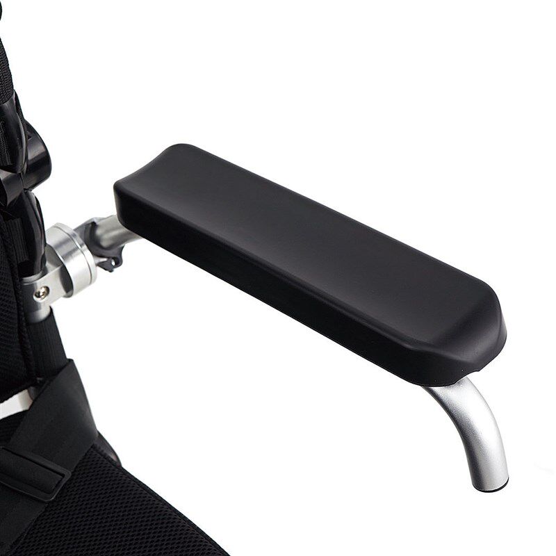 康帝电动轮椅折叠轻便便携老年人残疾人代步车凹形宽面扶手面新品