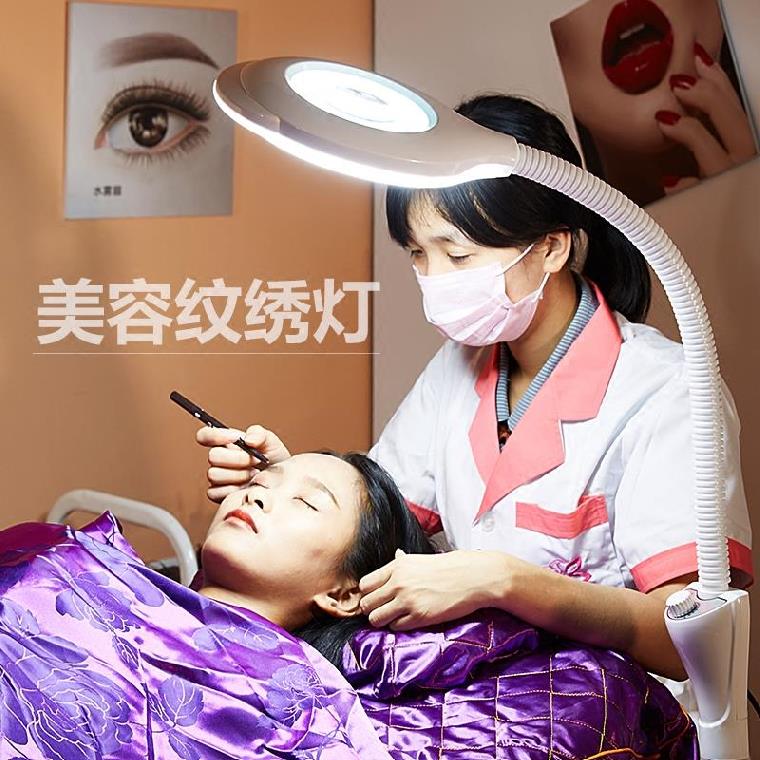 移动落地无影灯高级眉灯面部美甲灯美睫灯led美容灯美睫纹绣