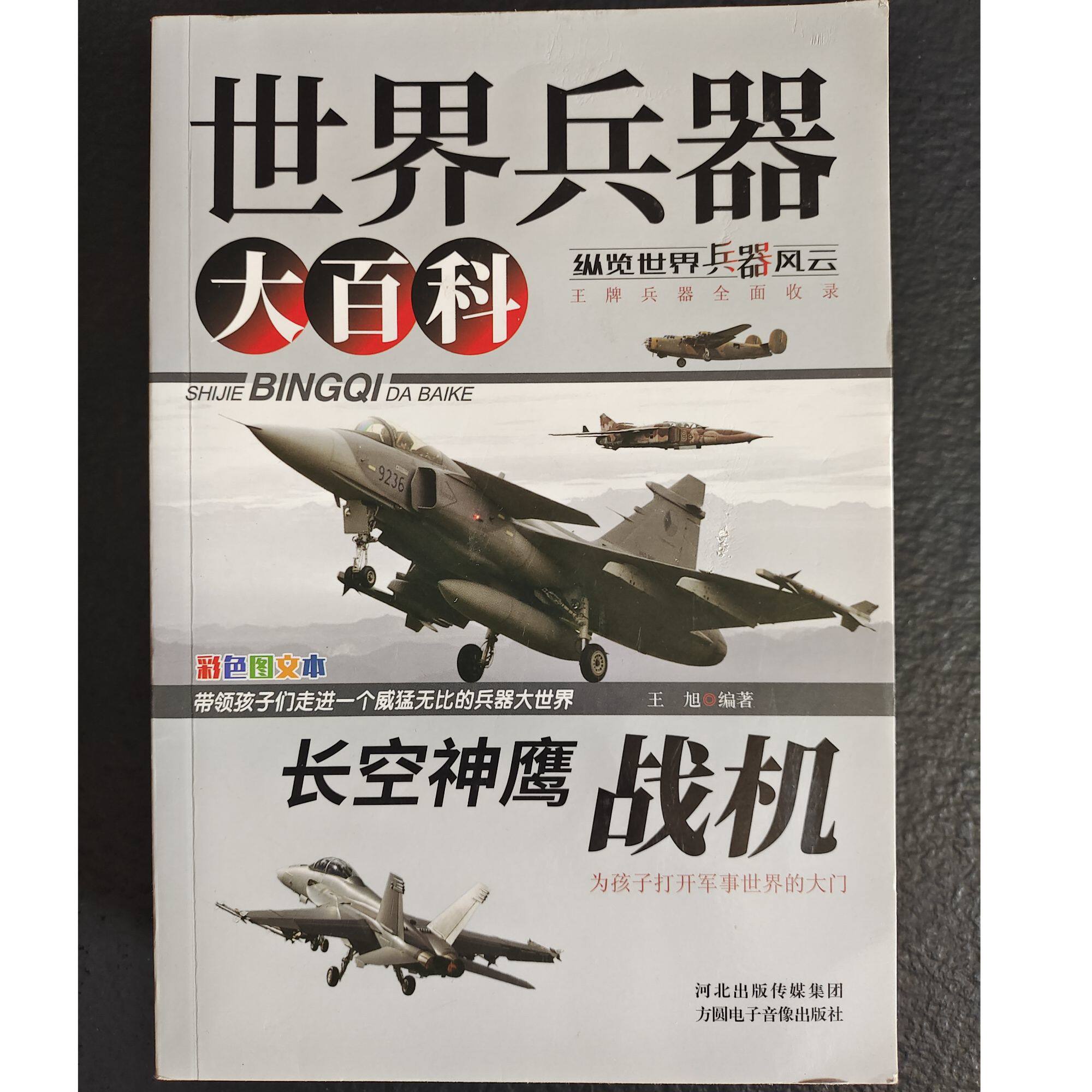 【10元3本全店任选】世界兵器大百科-战机 新式武器彩图国防知识科普百科知识阅读书籍