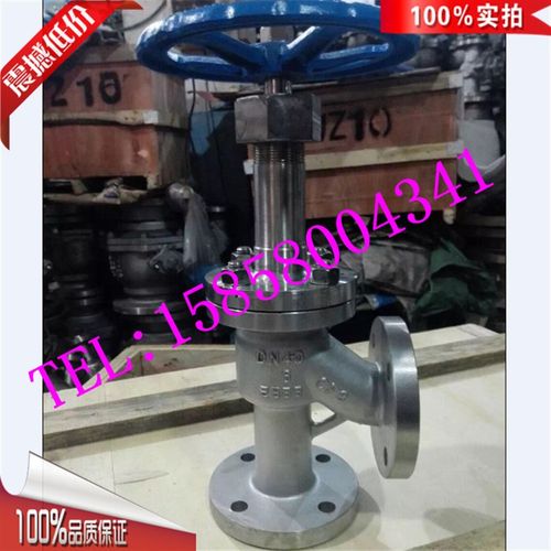 J44Y/H/W-25P/3000LB不锈钢碳钢角式法兰截止阀 角式手动截止阀