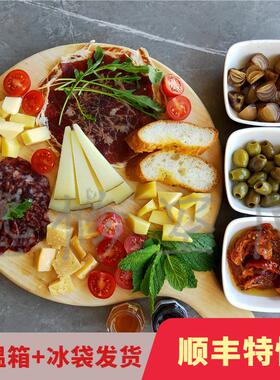 奶酪拼盘一站齐。孔泰曼彻格蒙塔纳阿彭策尔。火腿香肠西餐冷盘