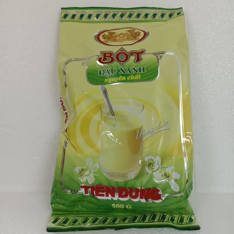Bot dau xanh Tien Dung越南黄龙绿豆粉500g冲饮营养早餐香浓正品