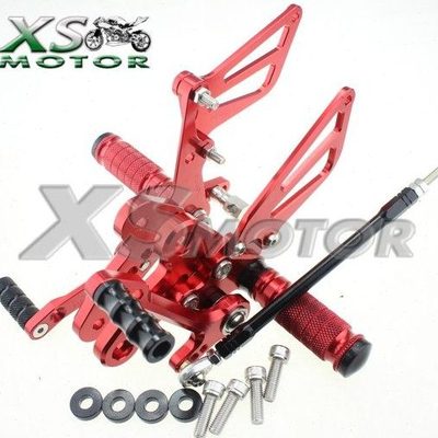 适用 GSXR1300 97-07年 08-13年 CNC改装加高脚踏 升高脚踏总成