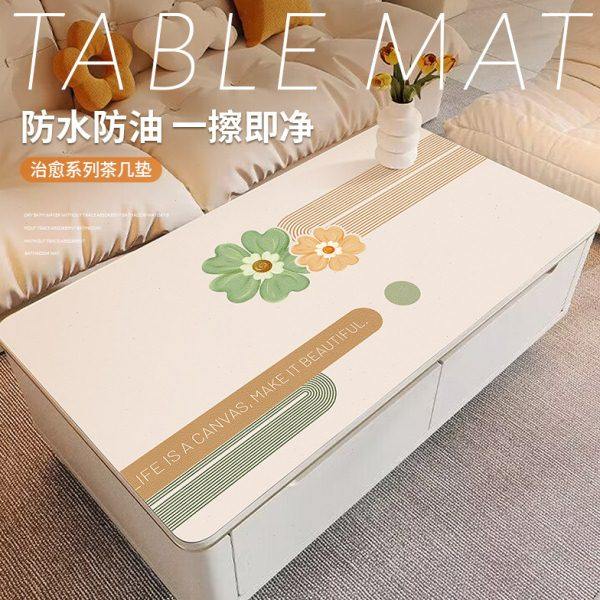 家用茶几垫桌布防水防油防烫免洗餐桌垫客厅茶几电视柜桌面保护垫,居家布艺,茶几垫,淘宝优惠券,粉丝福利购,淘宝优惠卷