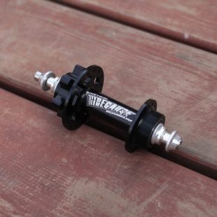 BECAUSE born 116MM碟刹花鼓攀爬专用花鼓铝合金花鼓轴承花鼓NEON