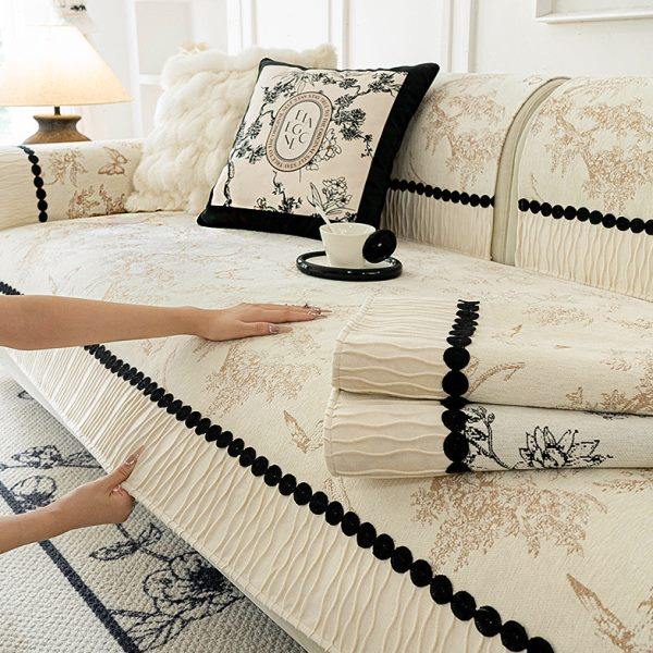 法式沙发垫四季通用2024新款轻奢皮沙发套罩防滑沙发盖布巾坐垫子,居家布艺,沙发垫,淘宝优惠券,粉丝福利购,淘宝优惠卷