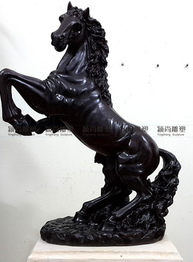 家庭摆设装饰黑马工艺品s壁饰壁挂装饰品商务礼品客厅桌面摆件