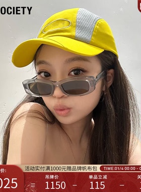 明星同款 A.SOCIETY RAW系列时尚防晒窄框方形板材男女墨镜 OLIN