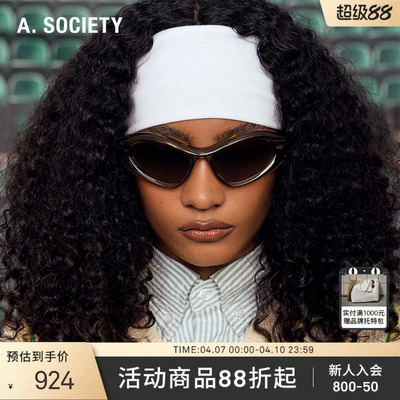 【韩火火推荐】A.SOCIETY  SUMMER系列时尚复古猫眼墨镜 MERRITT