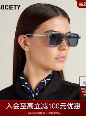 A.SOCIETY UNIVERSAL WORKS联名防蓝光复古办公太阳平光镜KOWLOON