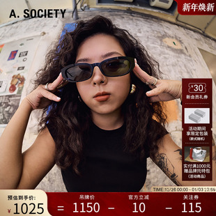 系列时尚 RAW 防晒椭圆板材粗框男女墨镜MATEO A.SOCIETY 新年礼物