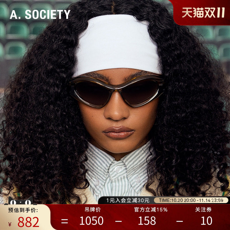 【韩火火推荐】A.SOCIETY  SUMMER系列时尚复古猫眼墨镜 MERRITT