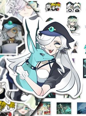 魔警艾琳贴纸蛋仔派对逃出惊魂夜人物角色物料diy装饰笔记本粘贴