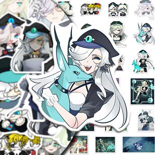 魔警艾琳贴纸蛋仔派对逃出惊魂夜人物角色物料diy装饰笔记本粘贴