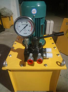 厂家DSS小型电动液压泵定制DBS0.7L双油路超高压电动泵试压泵