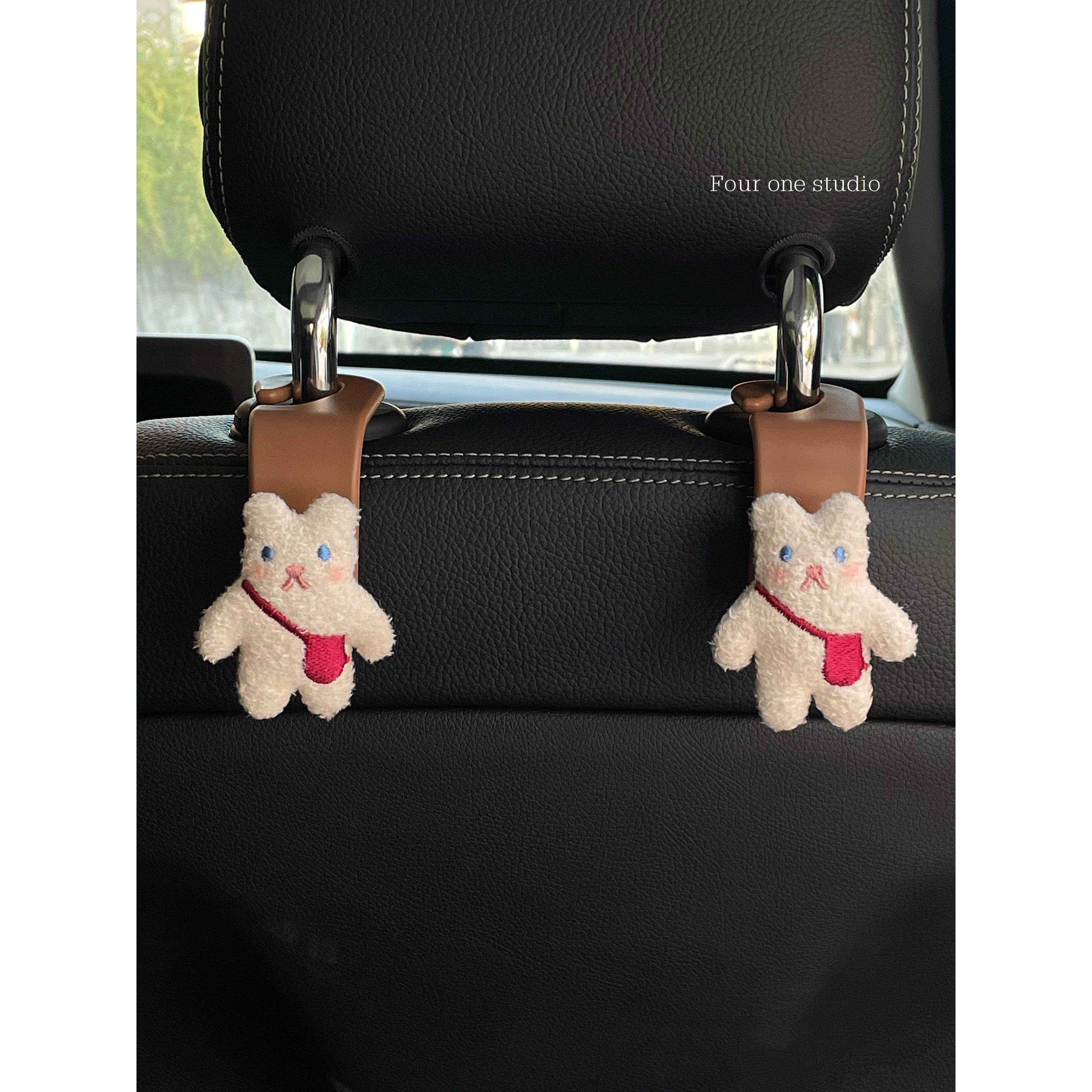 挎包兔兔车载挂钩车用挂钩可爱车饰品汽车多功能收纳粘钩车内用品,汽车用品/电子/清洗/改装,车用挂钩,淘宝优惠券,粉丝福利购,淘宝优惠卷