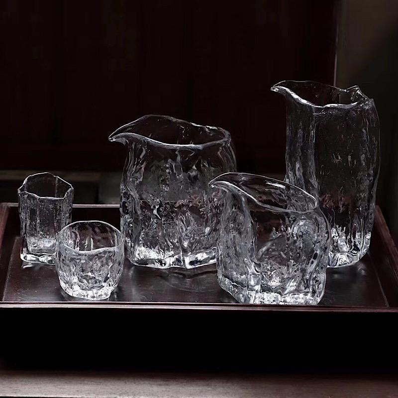 四闲堂 融明手作樵隐系列 琉璃公道杯分茶器功夫茶杯茶道配件匀杯