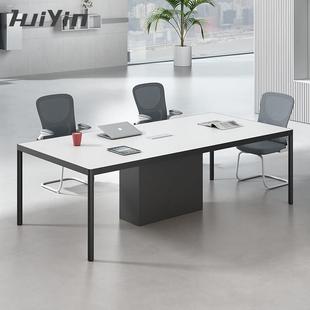 铝合金大小型客室办公会议桌椅组合长桌简约现代洽谈大桌接待桌子