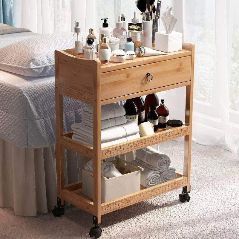 多功能欧式实木移动手推车餐柜茶酒水小吃美容院4S店餐车置物架,商业/办公家具,工具车,淘宝优惠券,粉丝福利购,淘宝优惠卷
