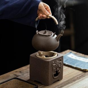 煮茶炉罐罐茶煮茶器烤火炉套装 围炉煮茶家用煮茶壶户外烧烤炉新款
