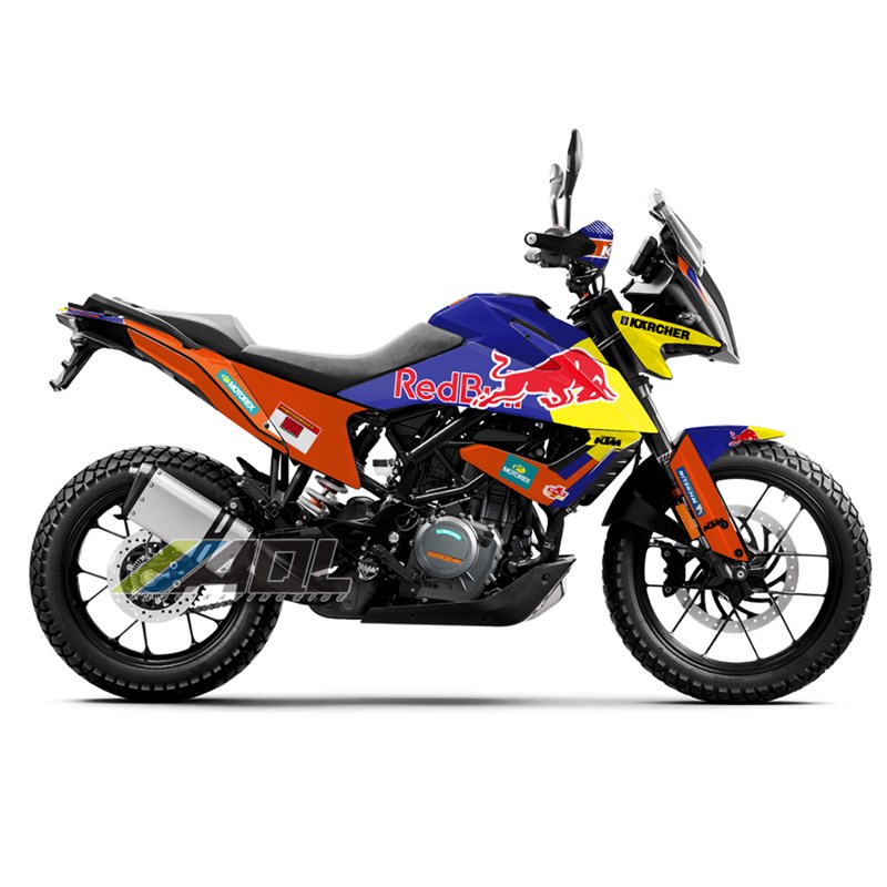 定制KTM 390ADV贴花改装防水车身贴纸个性全车保护贴膜版画拉花