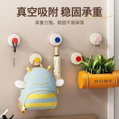 吸盘挂钩免打孔强力承重浴室卫生间挂勾门后挂衣架无痕衣帽钩
