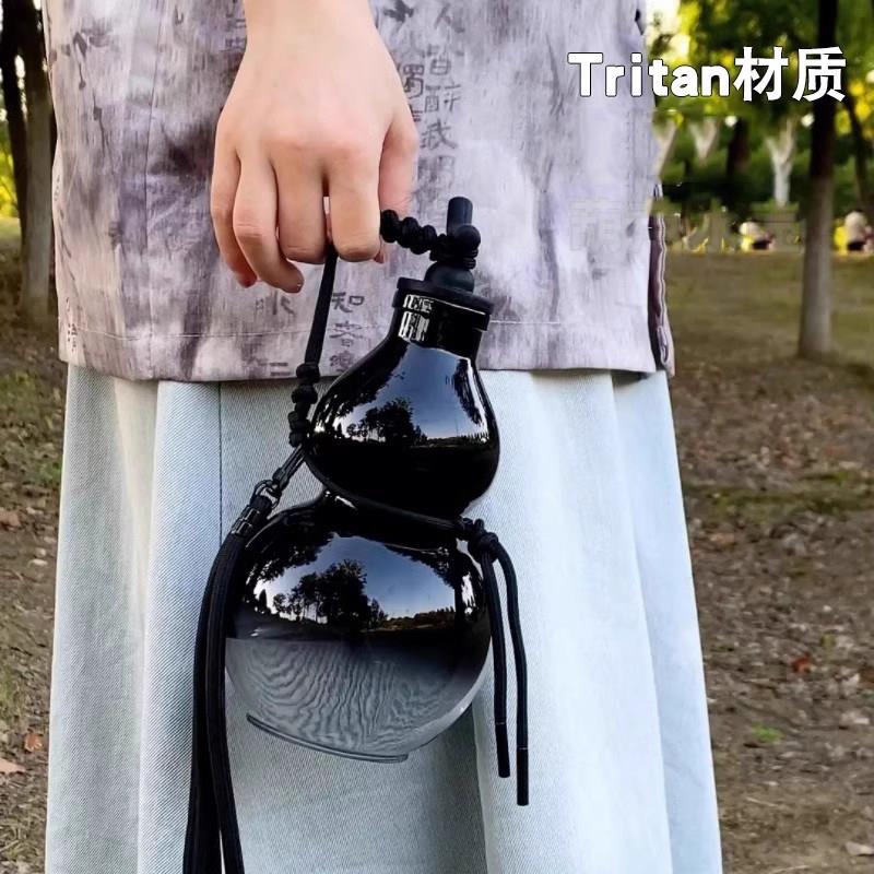 新款葫芦水杯国潮大肚水壶大容量运动水杯礼物创意潮流武风运动杯