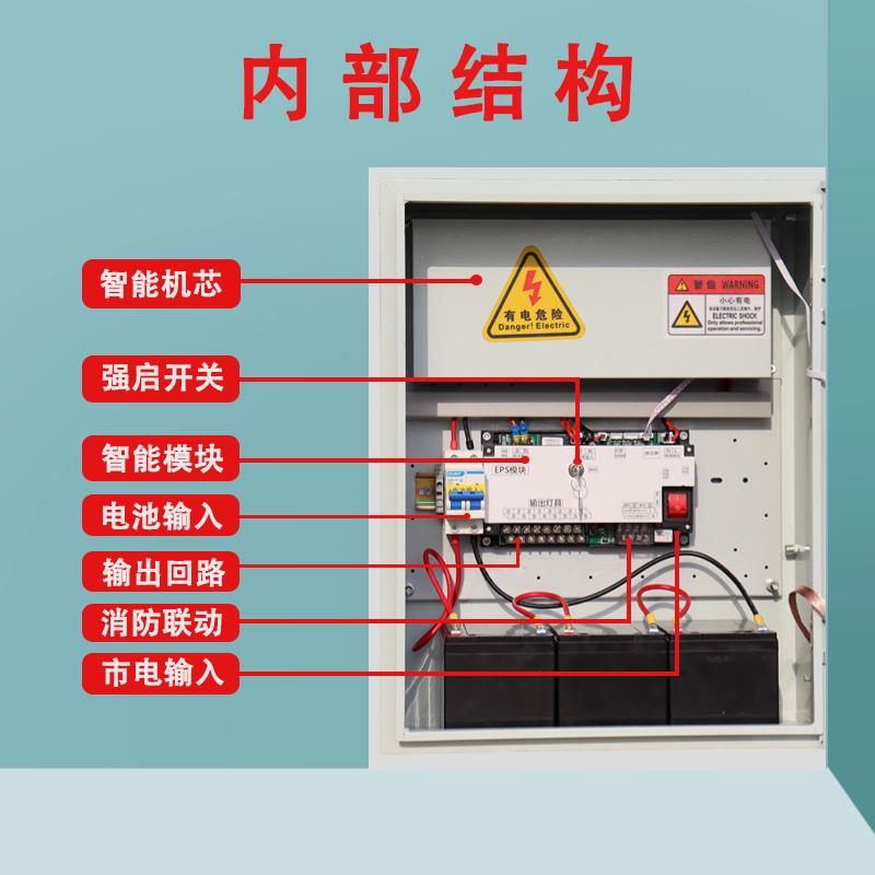 A型应急照明集中电源箱EPS配电箱 DC36V/24V应急照明灯具控制主机