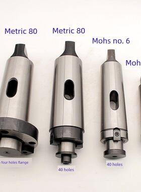 板球床铣刀盘臂面铣刀盘柄莫氏Mta 5号6-Fmb40公制80-60四孔