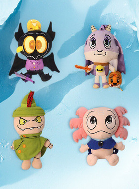 山羊比莉毛绒公仔玩具抱枕娃娃猫头鹰玩偶Billie bust up游戏周边