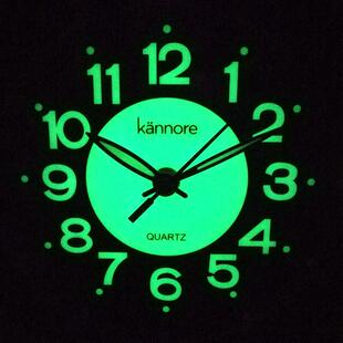 创意静音夜光老人大字床头钟 钟卧室床头座钟挂钟学生书桌个性石