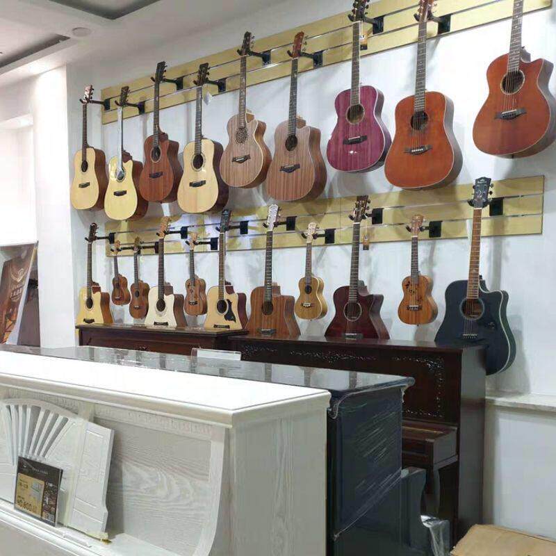 吉他挂墙架吉他展示架琴行乐器槽板墙挂板小提琴琵琶古筝尤克里里