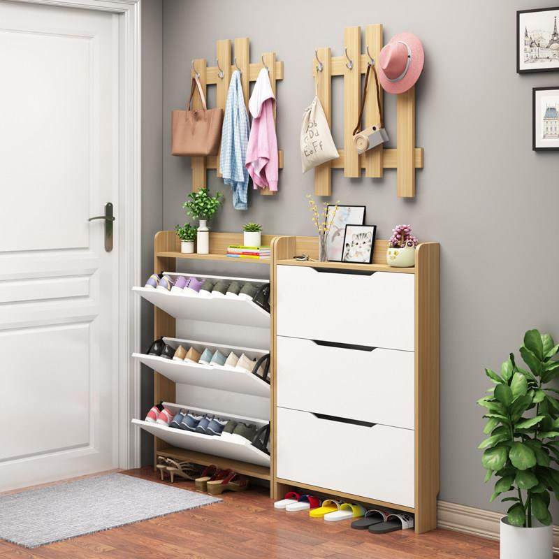 超薄鞋柜13cm家用门口简约现代玄关柜欧式收纳翻斗式窄鞋架大容量,住宅家具,鞋柜,淘宝优惠券,粉丝福利购,淘宝优惠卷