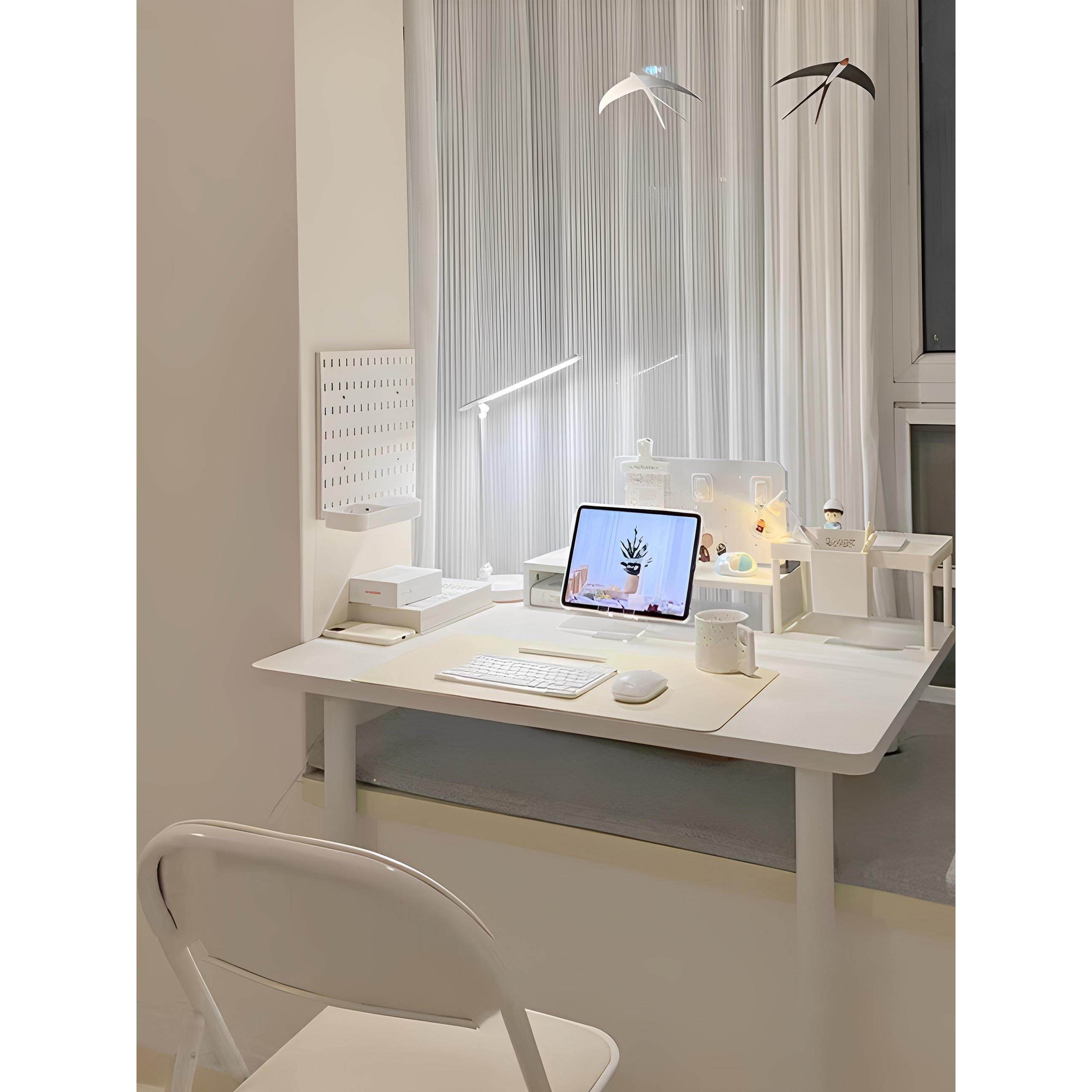 家用简约学生飘窗桌学习书桌卧室阳台化妆桌挡板台式电脑办公桌子,住宅家具,电脑桌,淘宝优惠券,粉丝福利购,淘宝优惠卷