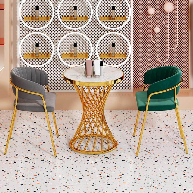 轻奢洽谈桌椅组合美甲店美容院女装店一桌两椅休息区会客小圆桌子,住宅家具,板木餐桌,淘宝优惠券,粉丝福利购,淘宝优惠卷