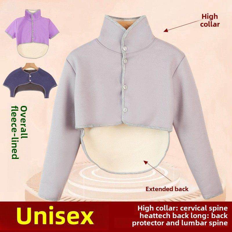 德绒发热加厚护肩颈椎保暖睡觉防寒坎肩加绒高领后背加长有领肩周,居家日用,肩部防护用品,淘宝优惠券,粉丝福利购,淘宝优惠卷