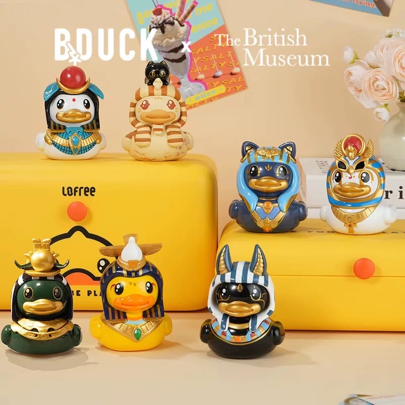 大英博物联名小黄鸭系列盲盒