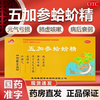 【茂祥】五加参蛤蚧精10ml*12/支