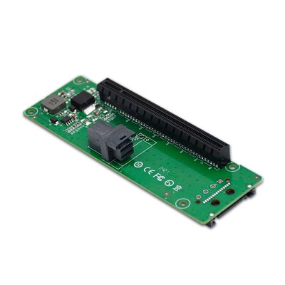 1 端口 SFF8643 转 PCIe x16W 插槽适配器