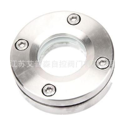 不锈钢对夹法兰视镜304/316常温常压对夹法兰视镜DN50DN65阀门