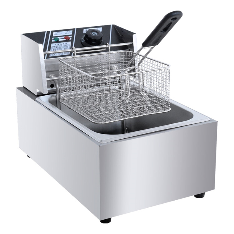 商用电炸炉单双缸电炸锅炸鸡排炸油条机炸串加长甜甜圈塔可油炸锅