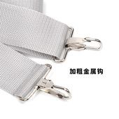 通用大军鼓背带加宽加长专业灰白色学校鼓号队小军鼓带子乐器配件