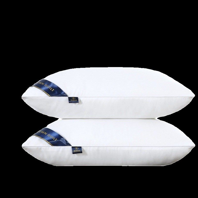 枕头席梦思枕芯一个枕套内胆长枕头双人枕床上结婚高枕不塌陷枕心