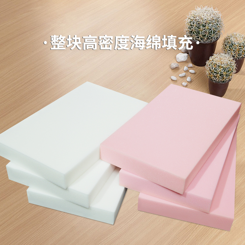 美容床枕头布艺带圆柱美容院专用长方形按摩床上的小枕头乳胶通用