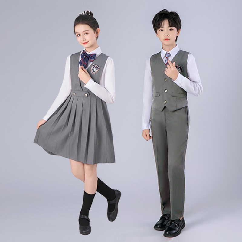 六一儿童大合唱团演出中小学生诗毕业照升旗朗诵比赛礼服表演套装